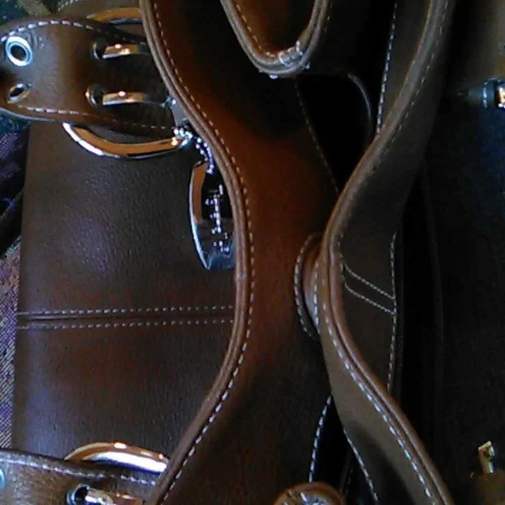 Tignanello Luggage Tan Satchel